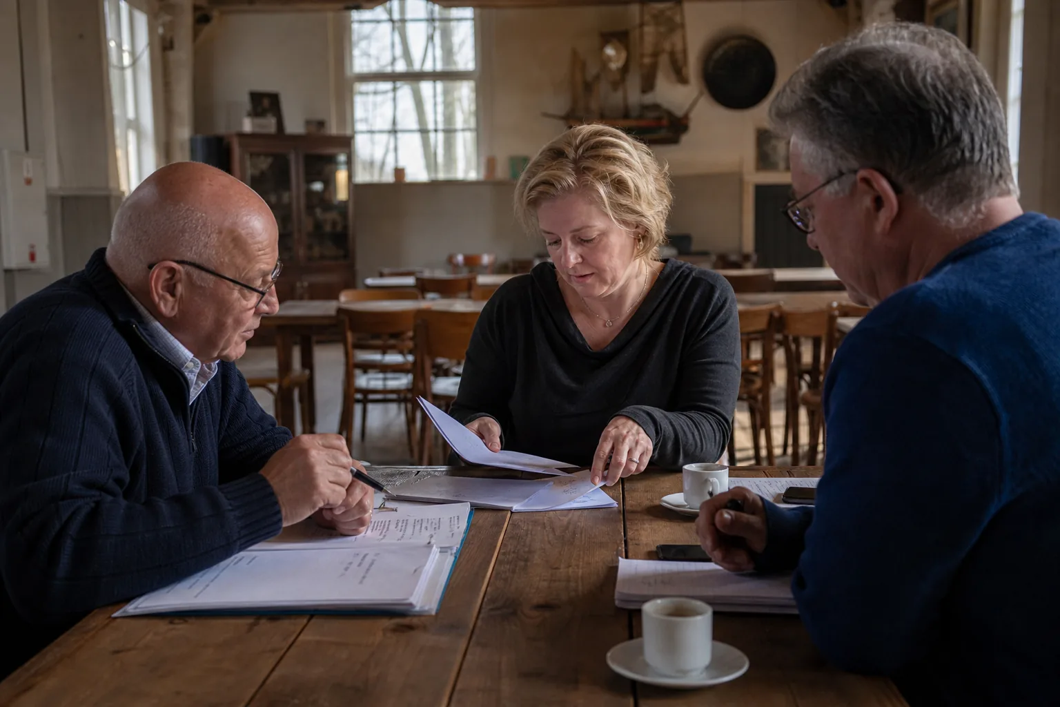 Een Nederlandse vereniging of culturele plek. Beeld bij het artikel: Hoe geeft u een statutenwijziging na de notaris door aan de KVK en de bank?